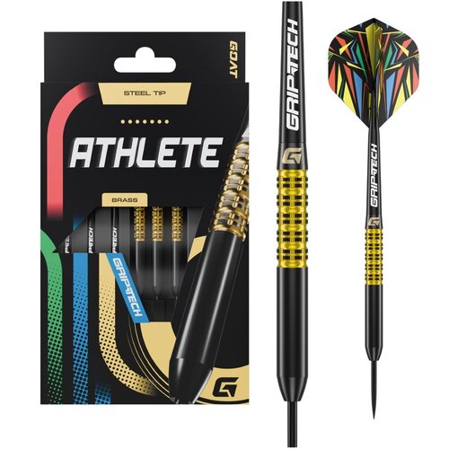 GOAT Dardos GOAT Athlete Yellow Brass Punta de Acero