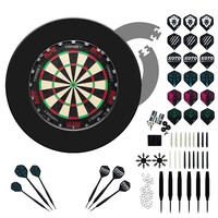 Target TOR  + 4 Pieces Surround + KOTO Accessory Kit Steeltip Black 90 Pieces - Diana de dardos Set