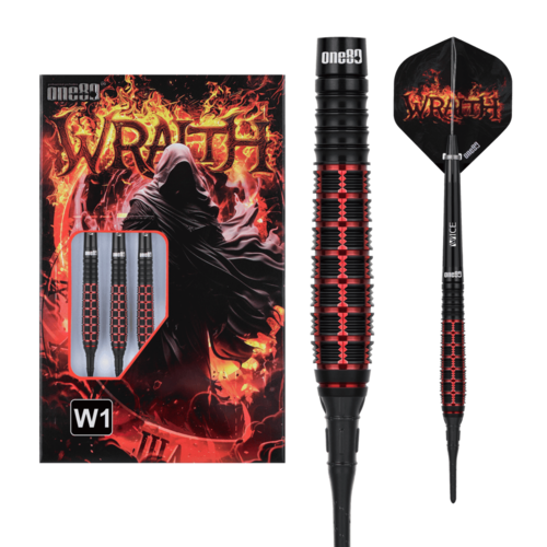 ONE80 Dardos ONE80 Wraith W1 90%  Punta de Plástico