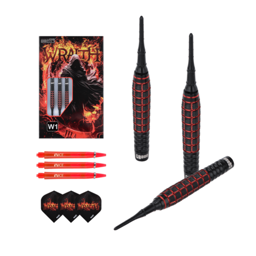 ONE80 Dardos ONE80 Wraith W1 90%  Punta de Plástico