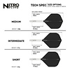 Red Dragon Plumas Red Dragon Nitro Flite System White Black NO2