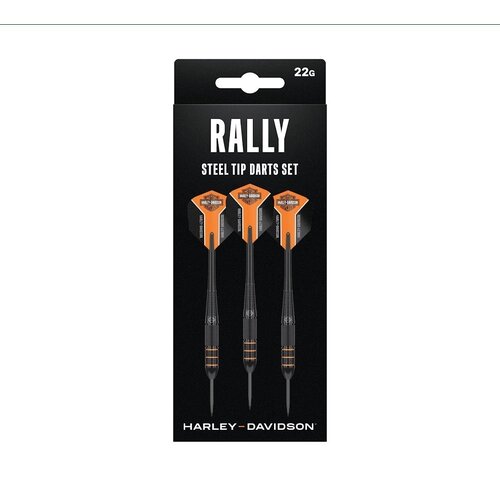 DW Original Dardos DW Harley Davidson Rally Black Brass Punta de Acero