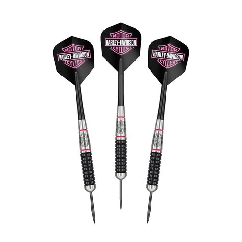 DW Original Dardos DW Harley Davidson EVO Pink Brass Punta de Acero