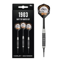 Dardos DW Harley Davidson 1903 Nickel Silver  Punta de Plástico
