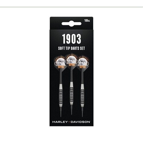 DW Original Dardos DW Harley Davidson 1903 Nickel Silver  Punta de Plástico