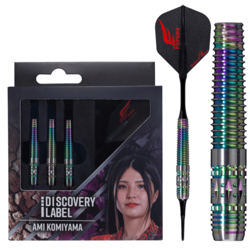 Cosmo Darts Dardos Cosmo Darts Ami Komiyama 90%  Punta de Plástico