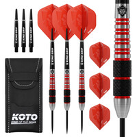 Dardos KOTO Kingbomb Black & Red 90%