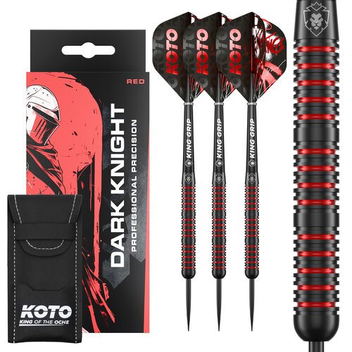 KOTO Dardos KOTO Dark Knight Red 80% Punta de Acero