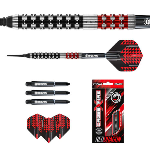 Red Dragon Dardos Red Dragon Crossfire 90% Punta de Plástico