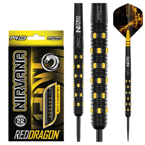 Red Dragon Dardos Red Dragon Nirvana 90% Punta de Acero