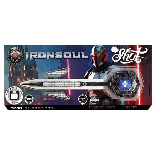 Shot Dardos Shot Future Knights Ironsoul 90%  Punta de Plástico