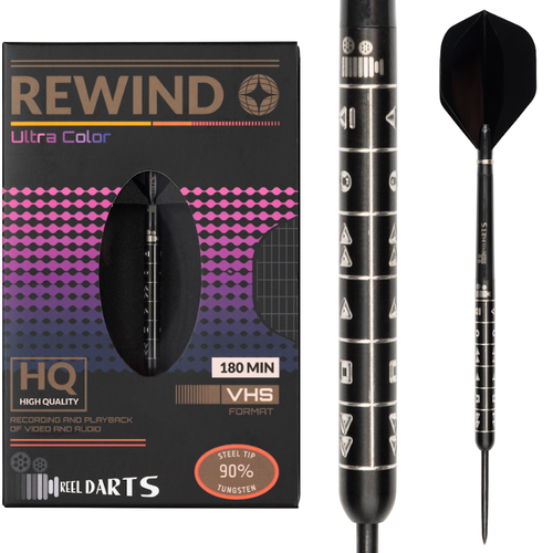 Reel Darts Dardos Reel Darts Rewind 90% Punta de Acero