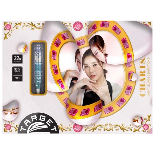 Target Japan Dardos Target Japan Cathy Leung Charis G5 Swiss Point 90% Punta de Acero