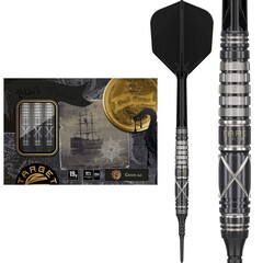 Dardos Target Japan Black Marque Chaos 2.0 90%  Punta de Plástico
