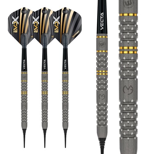 Winmau Dardos Winmau Michael van Gerwen EVO-X 90%  Punta de Plástico