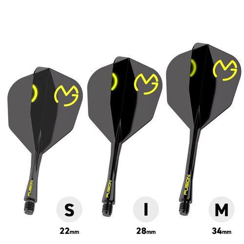 Winmau Plumas Winmau Fusion Michael van Gerwen Green Black NO6