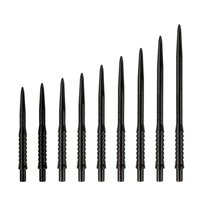 KOTO Tapered Rebel Grip Dart Points Black