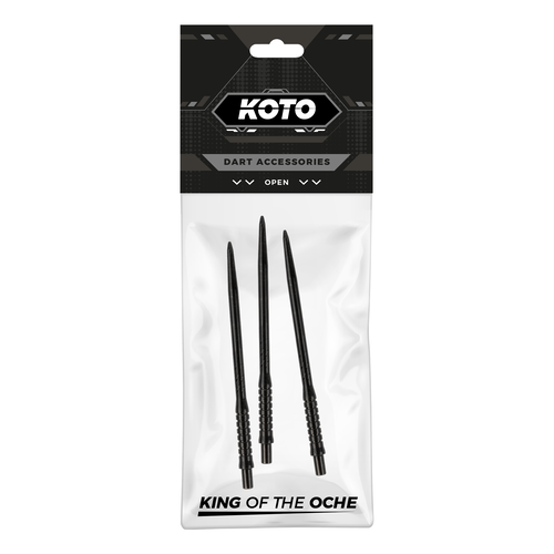 KOTO KOTO Tapered Rebel Grip Dart Points Black