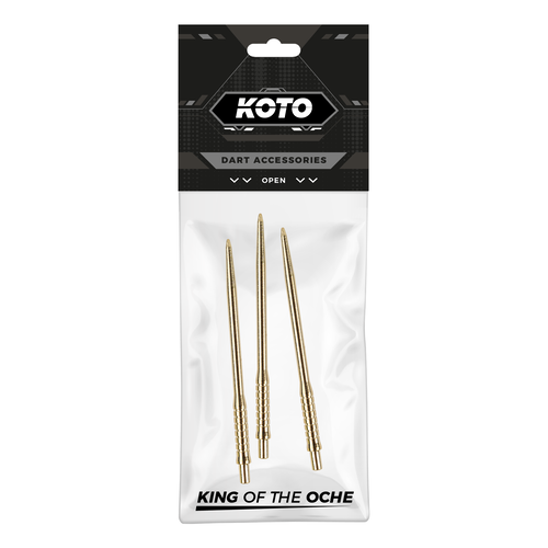 KOTO KOTO Tapered Grip Dart Points Oro