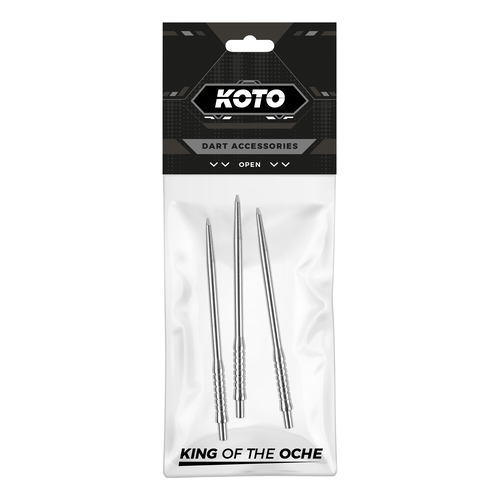 KOTO KOTO Tapered Grip Dart Points Silver