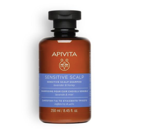 Apivita Shampoo voor gevoelige huid 250 ml