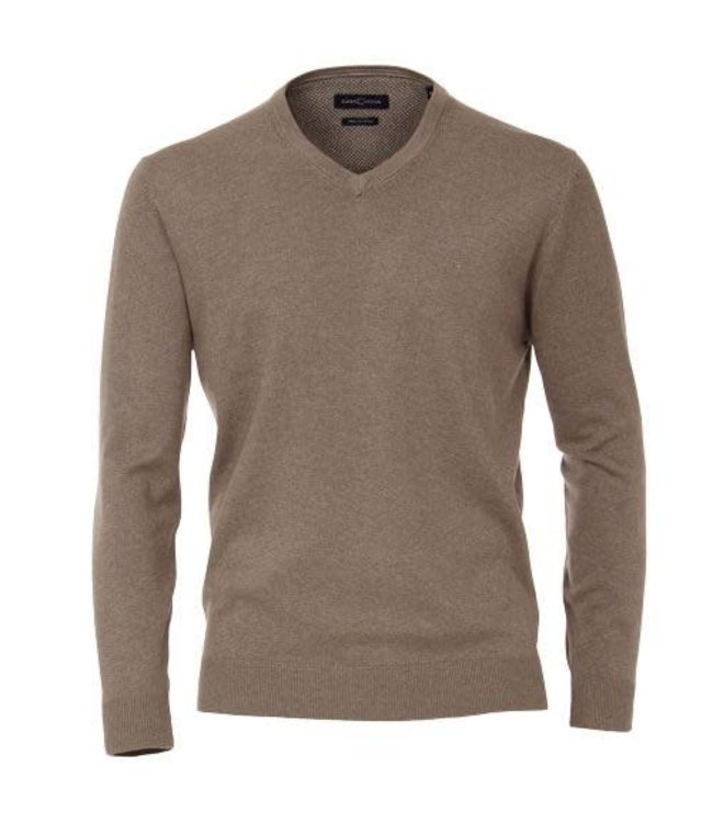 CASA MODA Pullover V- Neck -BEIGE