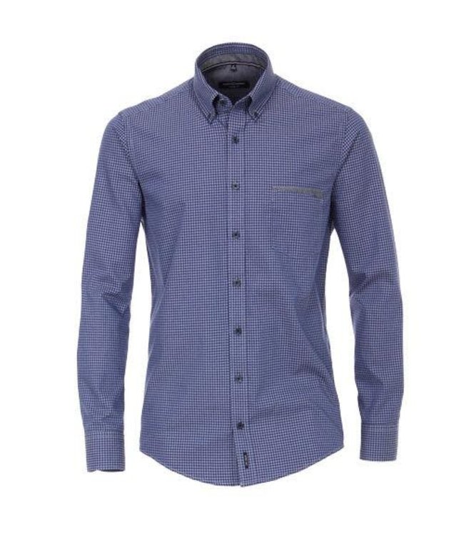 CASA MODA Hemd langarm blau