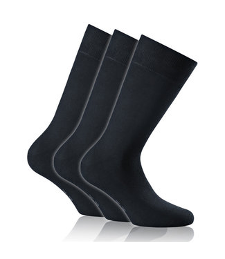 ROHNER 3er Pack Socken DUNKELBLAU