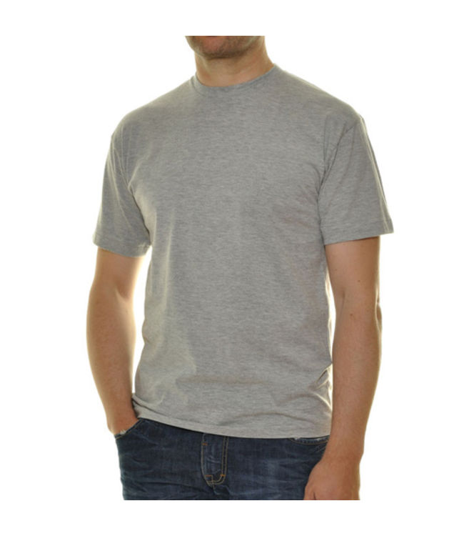 RAGMAN 2er Pack T- Schirts - grau