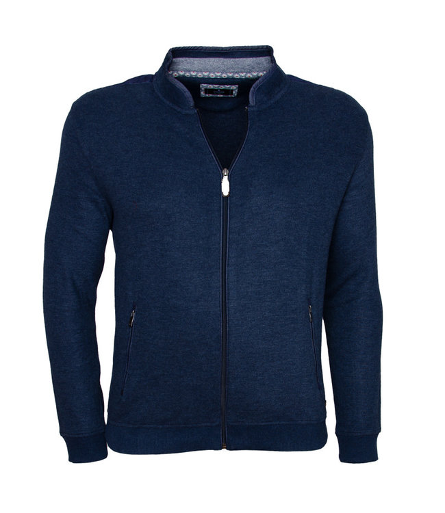 RAGMAN SWEATJACKE BLAU