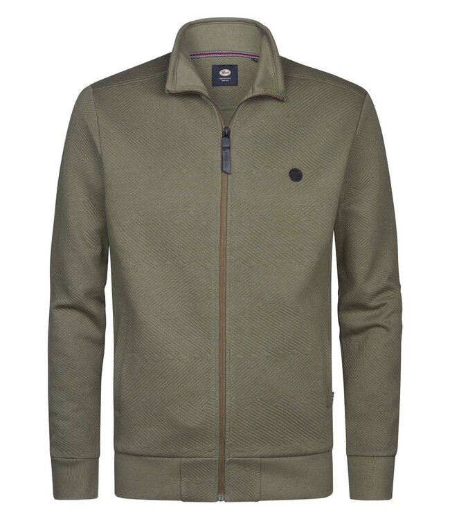 Petrol Sweatjacke