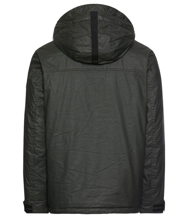 CAMEL ACTIVE Outdoor Winterjacke Dark Olive Green – Baumwoll-Mix Kapuze (M-6XL)