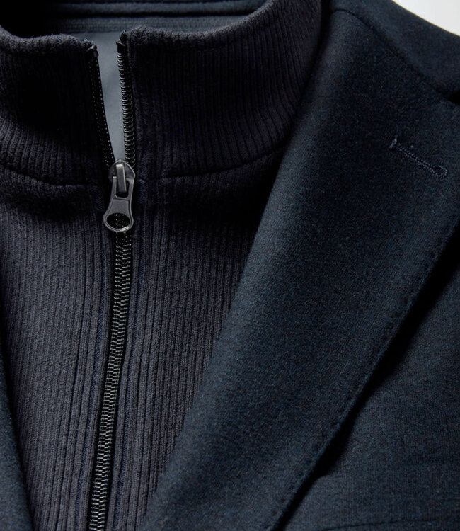 DIGEL Herren Sakko Elmar schwarz – Mit abtrennbarem Windschutz Modern Fit