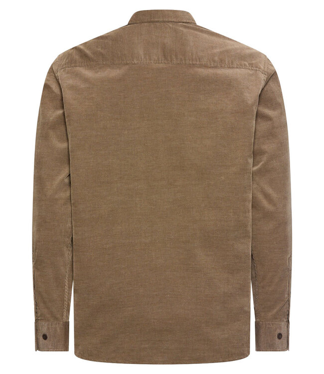 CAMEL ACTIVE Camel Active Cordhemd Herren Regular Fit – Stretch-Baumwolle Button-Down