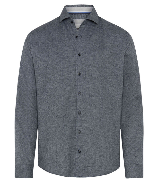 BRAX (BX) Brax Herren Flanellhemd Harold Grosse Grössen – Light Flannel Baumwolle