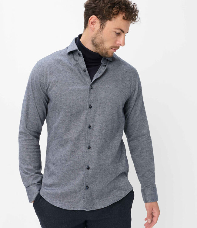 BRAX (BX) Brax Herren Flanellhemd Harold Grosse Grössen – Light Flannel Baumwolle