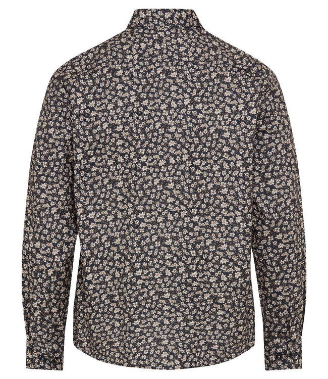 BRAX (BX) Brax Herren Flanellhemd Harold Floral Grosse Grössen – Light Flannel