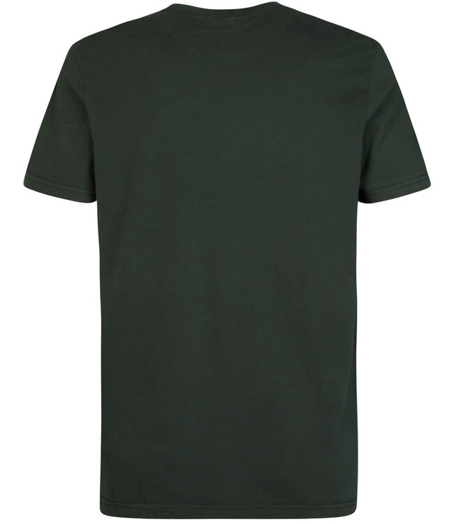 Pionier T-Shirt Dunkelgrün – Built To Endure Logo-Print