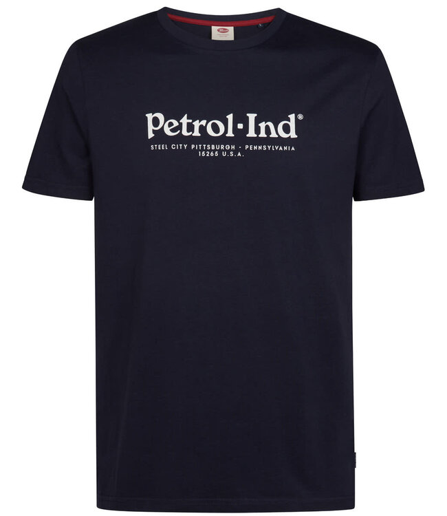Petrol T-Shirt Dunkelblau – 100% Baumwolle