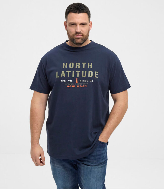 North56 Herren T-Shirt Grosse Grössen – 100% Baumwolle