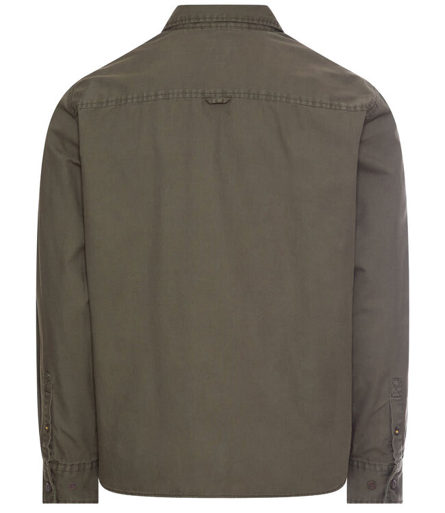 CASA MODA Herren Hemd Olive – Regular Fit Baumwolle