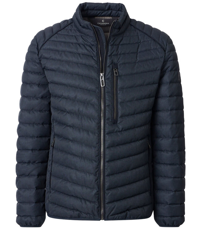 CASA MODA Jacke Unifarben – Basic Jacke mit Stehkragen