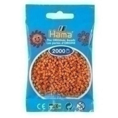 Hama Hama mini strijkkralen lichtbruin 0021 Hama Hama mini strijkkralen lichtbruin 0021