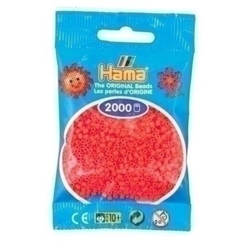 Hama Hama mini strijkkralen cerise 0033 Hama Hama mini strijkkralen cerise 0033