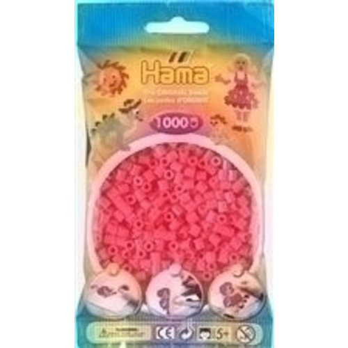 Hama Hama Strijkkralen 0033 cerise 1000 st. Hama Hama Strijkkralen 0033 cerise 1000 st.