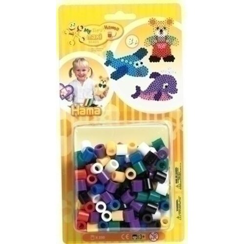 Hama Hama maxi strijkkralen mix basis 250 stuks 8670 Hama Hama maxi strijkkralen mix basis 250 stuks 8670