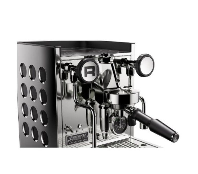 Rocket Appartamento TCA espressomachine - RVS/Zwart