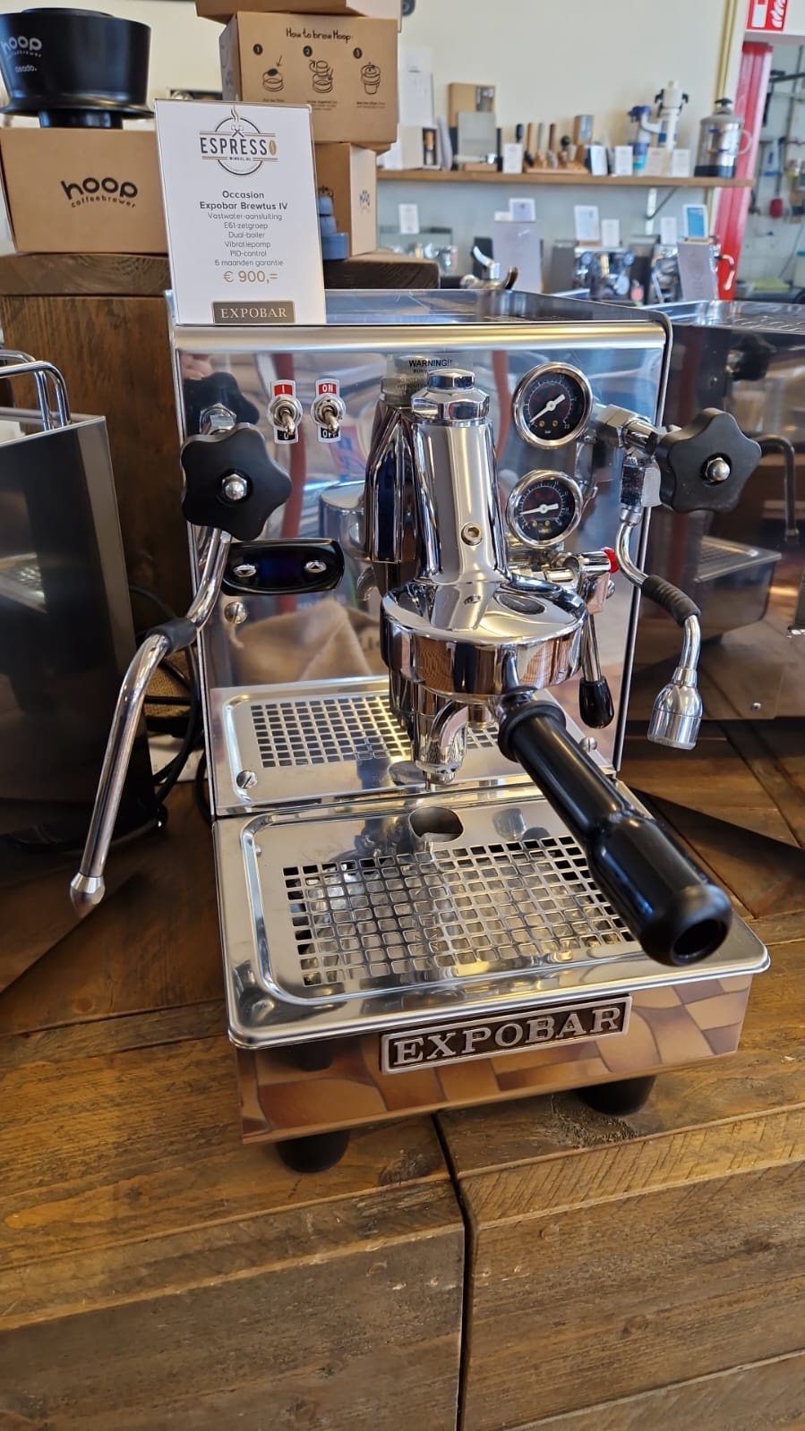 Occasion Expobar Brewtus IV / Vastwater Espressowinkel