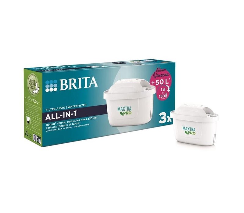 BRITA Maxtra PRO all-in-one filter 3-pack