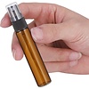Glazen Sprayfles 10ml, bruin, , Navulbaar tbv RDT